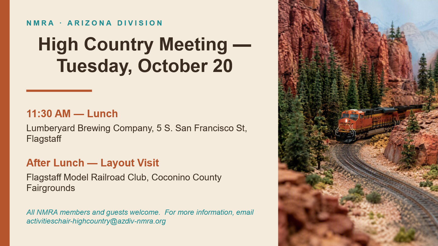 High Country Meeting   Tuesday October 20 page 1