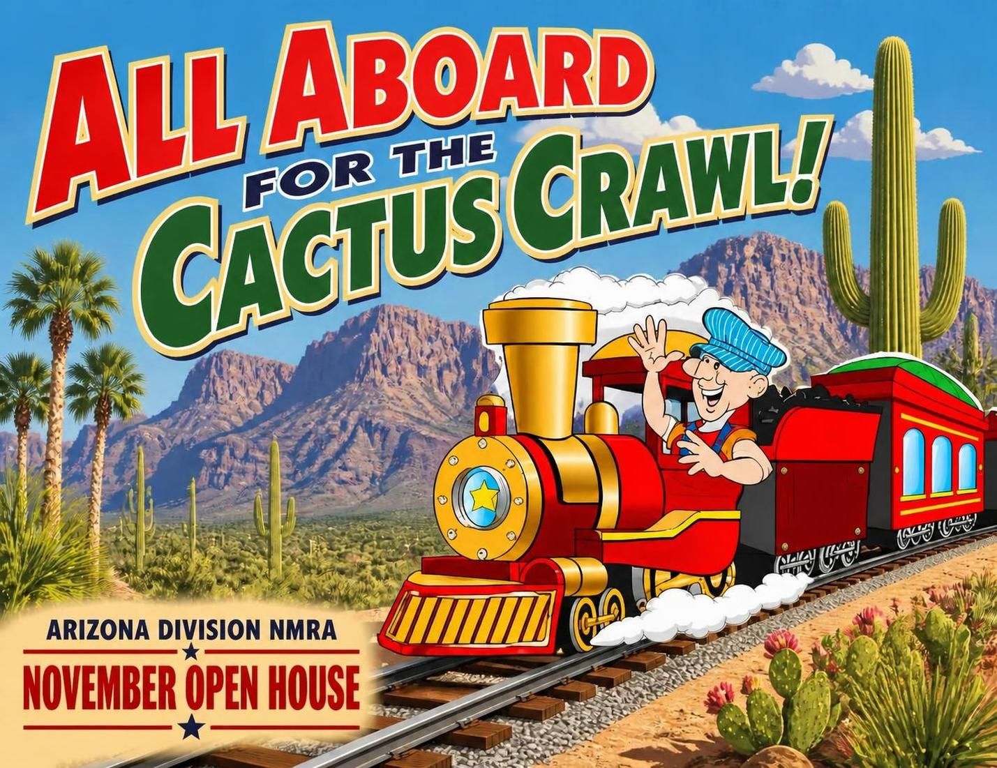 new cactus crawl poster