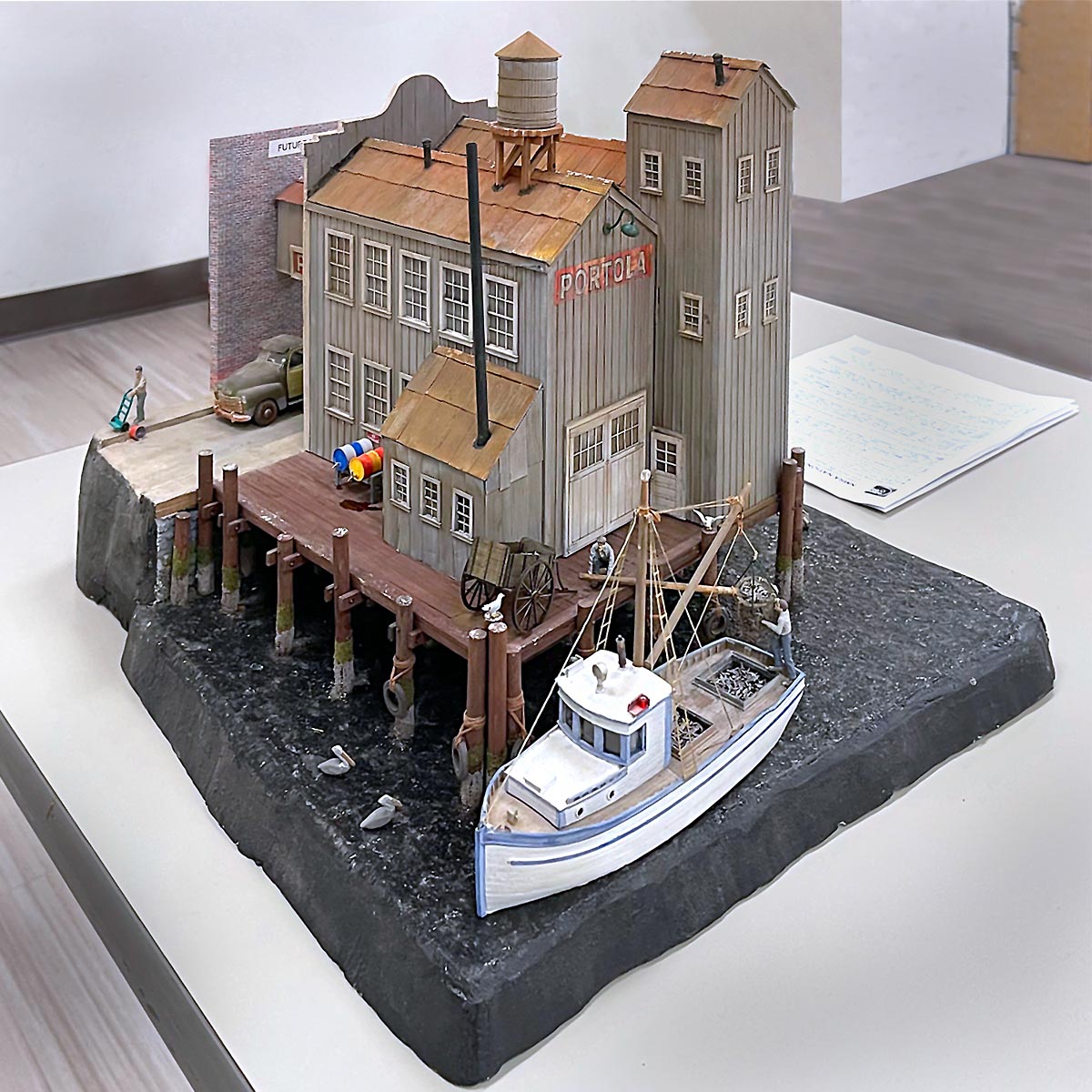 2022 Fall Meet Model Construction Portola Cannery 1st Place 2